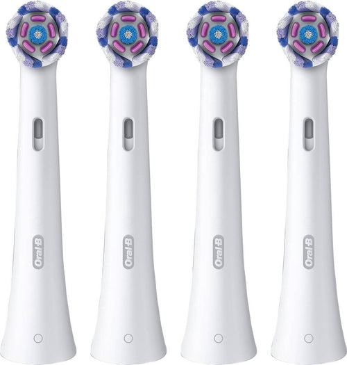 Oral-B iO Radiant White Opzetborstels — 4 stuks Wit
