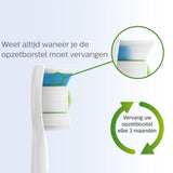 Philips Sonicare W2 Optimal White Opzetborstels — 4 stuks Zwart (HX6064/11) 6