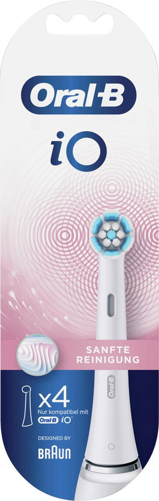 Oral-B iO Gentle Cleaning Opzetborstels — 4 stuks