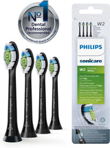 Philips Sonicare W2 Optimal White Opzetborstels — 4 stuks Zwart (HX6064/11) 1
