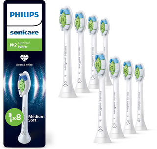 Philips Sonicare W2 Optimal White Opzetborstels — 8 stuks